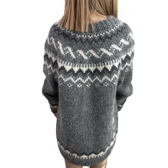 Nordic Store Wool Pullover L EUC - Picture 3 of 8